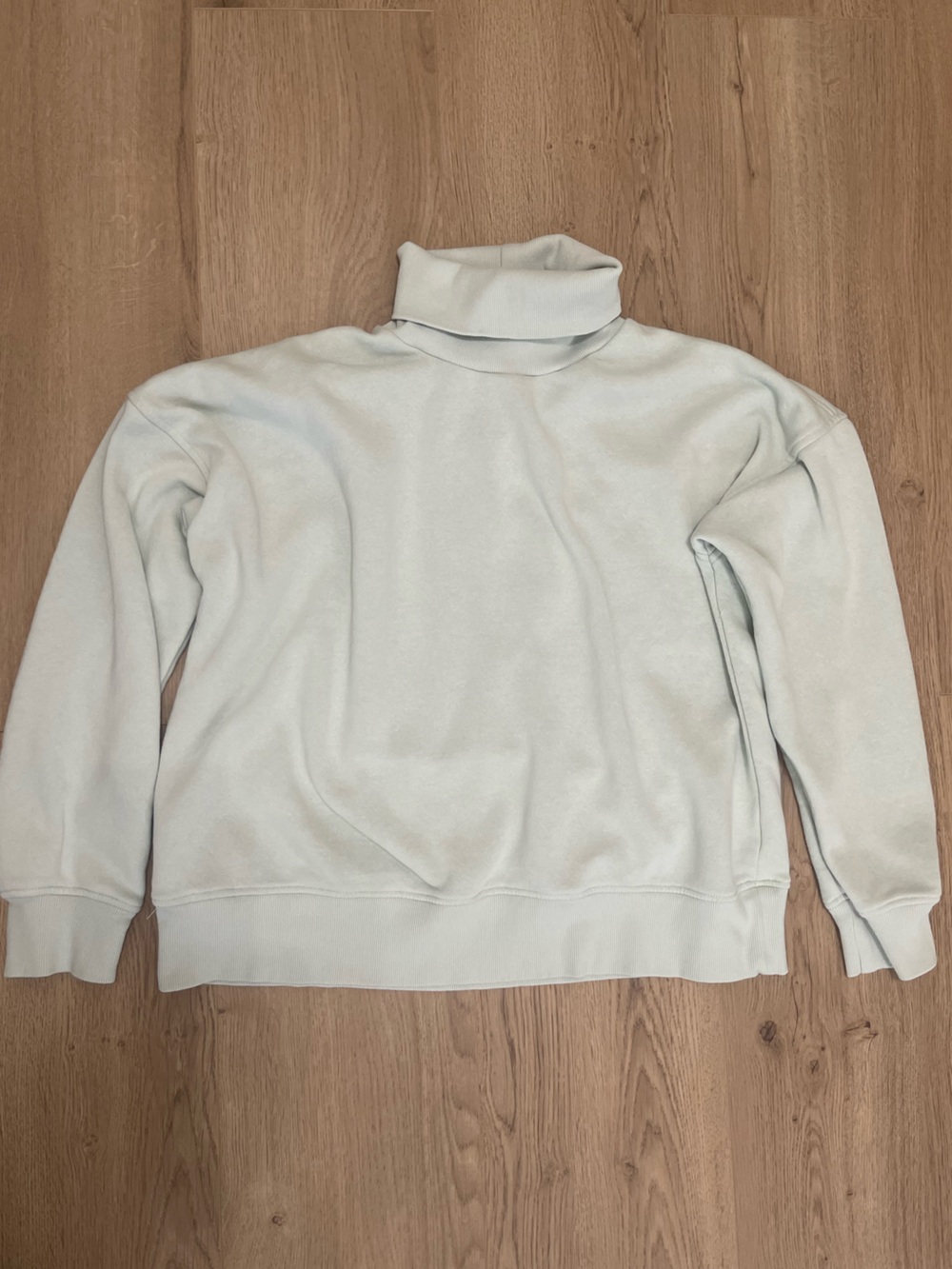 DIP Turtleneck Pullover in Light Mint (M)